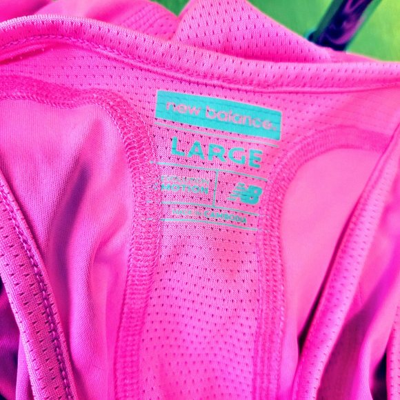 EUC New Balance Evolution Motion Racerback Tank L - Picture 14 of 14